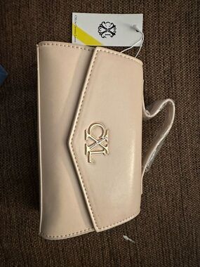 CXL Laine Matte Patent Crossbody Bag - Panna Cotta Cream